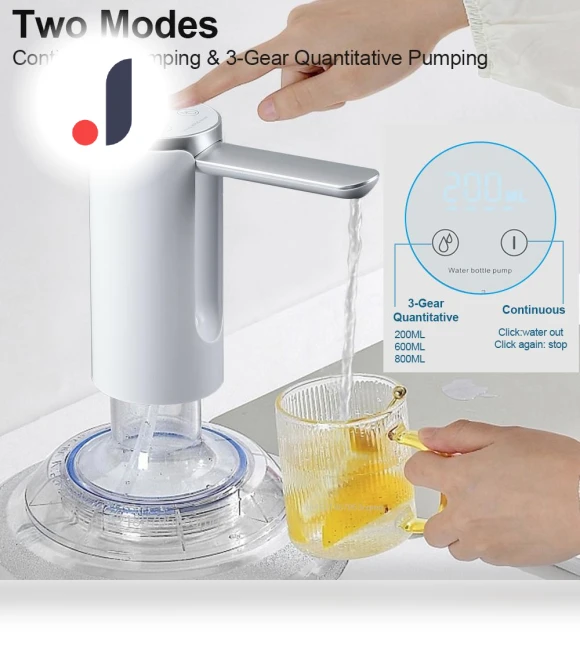 Electric Water Gallon Pump — Hydration Solutions, Luminaire Lighting Mall