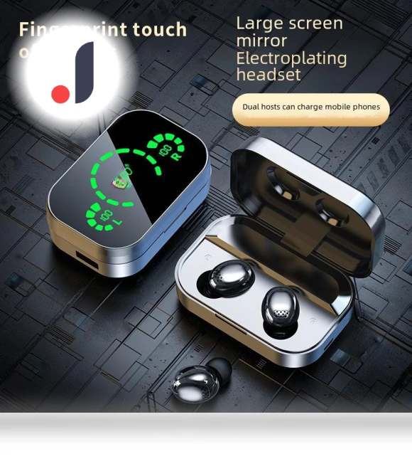 HD Mirror Display Bluetooth Headset — Headsets, Smarter than future