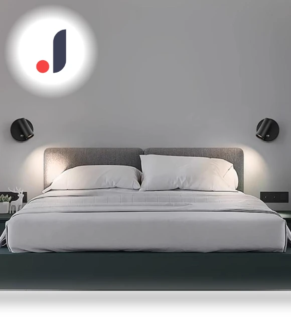 LED Bedside Wall Lamp — Desk & Table Lighting, Luminaire Lighting Mall