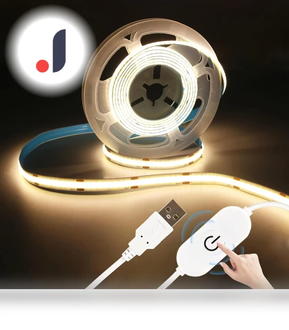 LED COB Strip Light with Touch Sensor — LED Strips, RW-Home Decoration