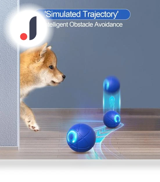 LED Light-Up Bouncing Ball for Pets — Balls, Outdeer