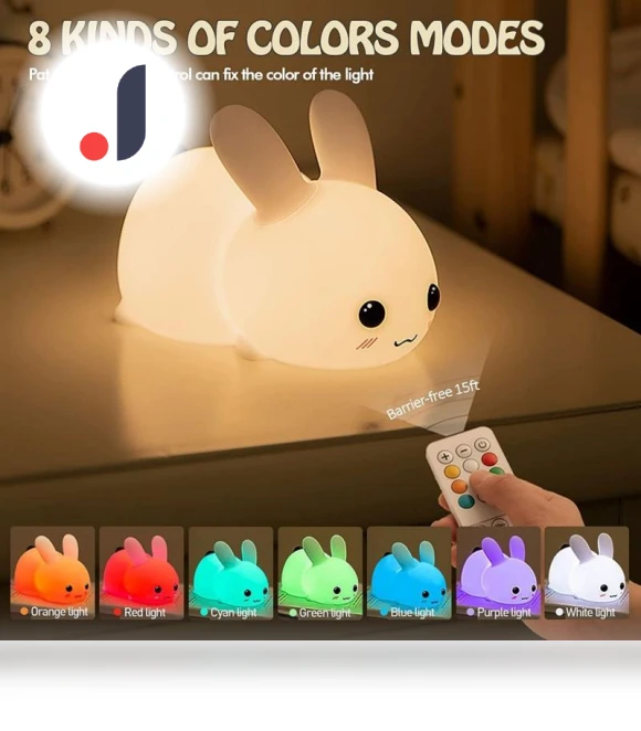 LED Night Light in Rabbit Shape — Night Lights, Exquisite goods home furnishing