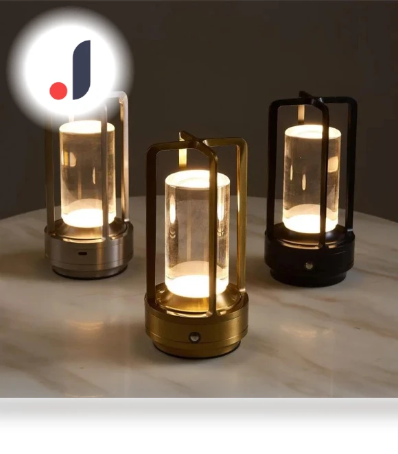LED Wireless Desk Lamp — Desk & Table Lighting, Happy Home Mall
