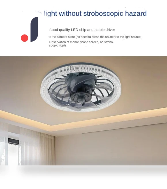 Modern Ceiling Fan with LED Lighting — Ceiling Fans, Comfort Homeware
