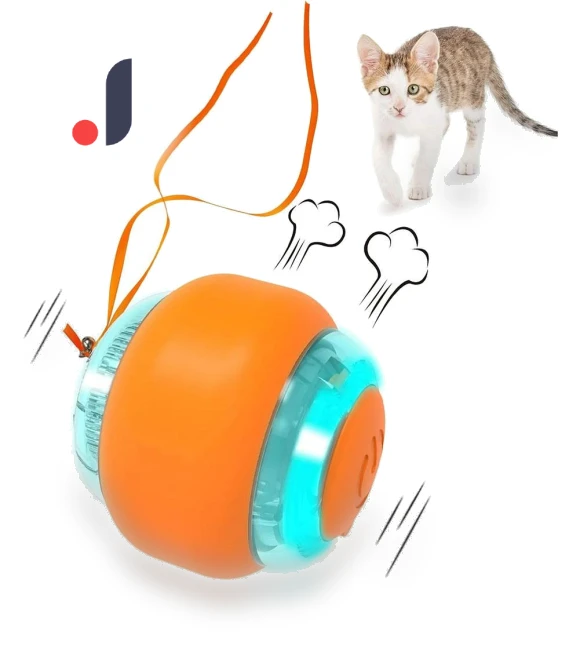 Motion-Activated LED Cat Ball — Cat Playthings, 65 Ianto Jones