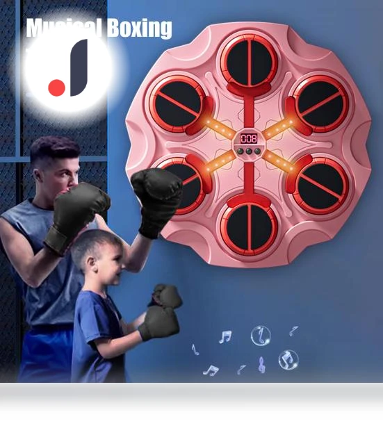 Music Boxing Target with Light Effect — Boxing Training Gear, newaday
