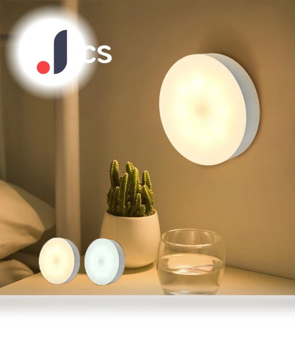 Portable Motion Sensor LED Night Light — Night Lights, Build My Home