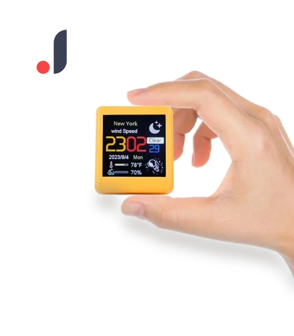Portable Small Smart Wifi Weather Station Display — Barometers, Homedepot