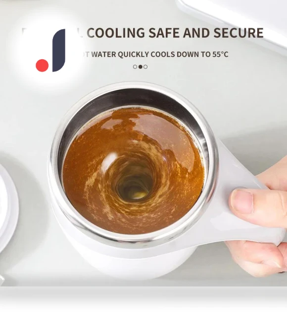 Portable Smart Automatic Magnetic Stirring Mug — Beverage Warmers, Auto Home Solutions