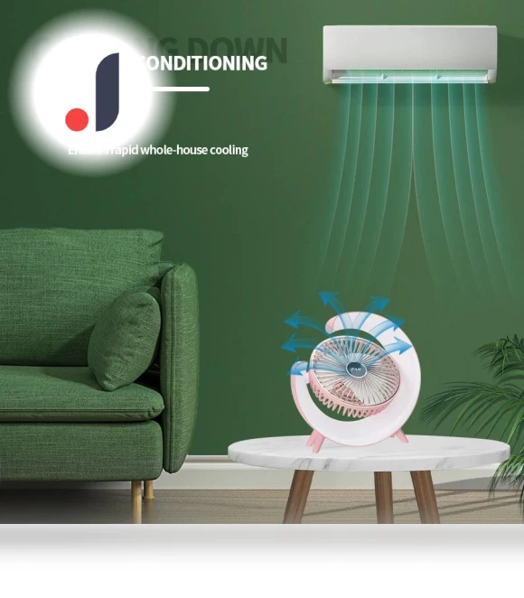 Portable USB Desk Fan — Portable Cooling Solutions, Luminaire Lighting Mall