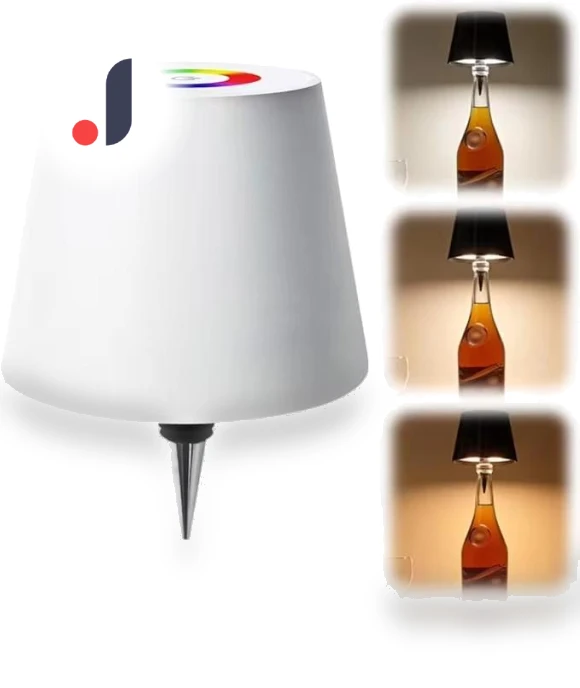 Rechargeable Wireless Bottle Lamp — Lighting, Happy Home Mall