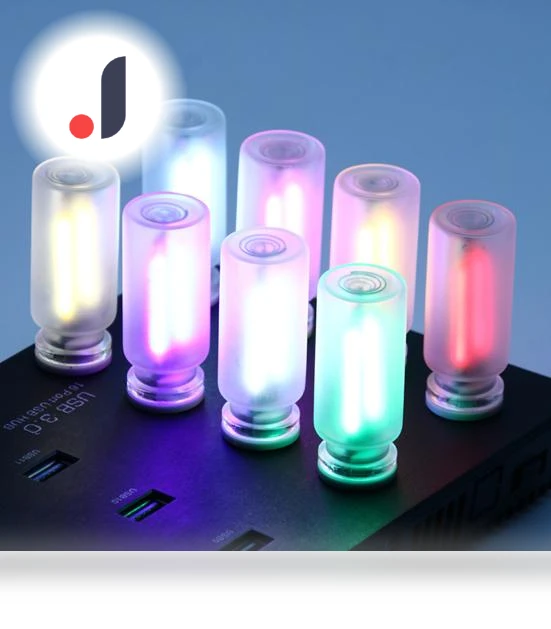 Retro LED Car Ambient Light — Light Kit, nihaoya