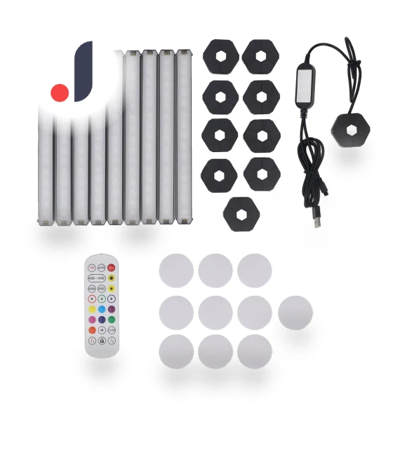 RGB LED Wall Light Set — Wall Lighting, ZuiyouPet1