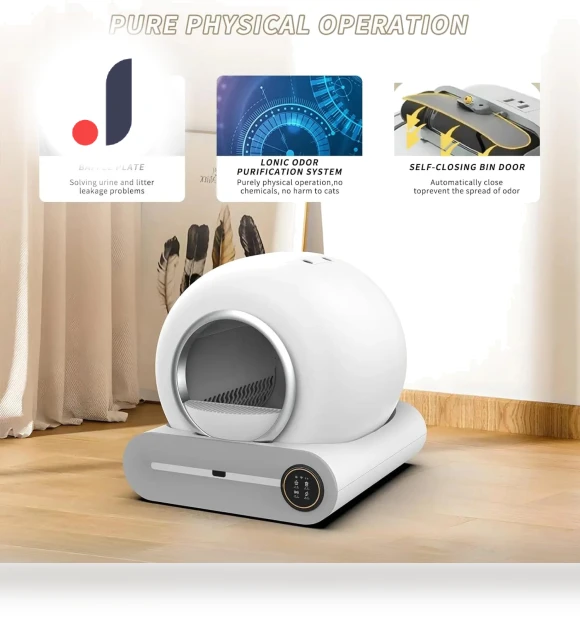 Self-Cleaning Cat Litter Box — Self-Cleaning, Homedepot