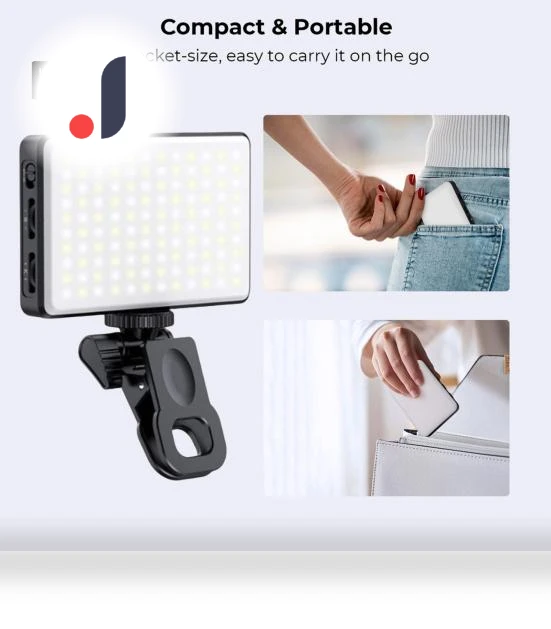 Selfie Ring Light with Clip — Selfie Lights, Enjoy Smart Home