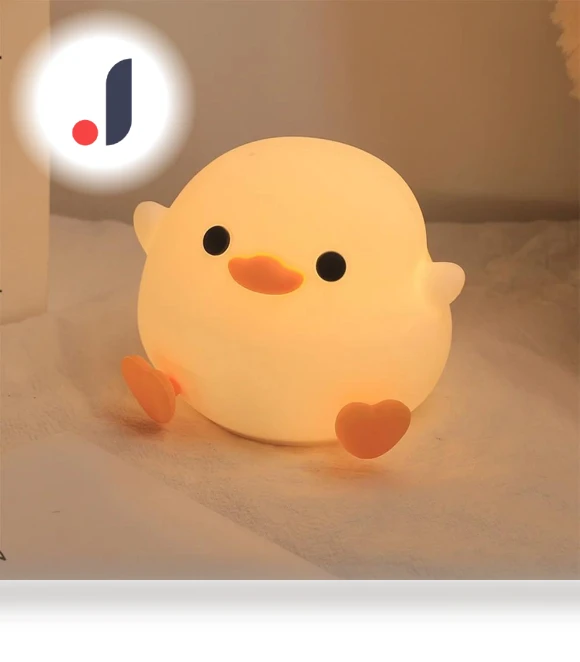 Silicone Duck Night Light — Night Lights, Exquisite goods home furnishing