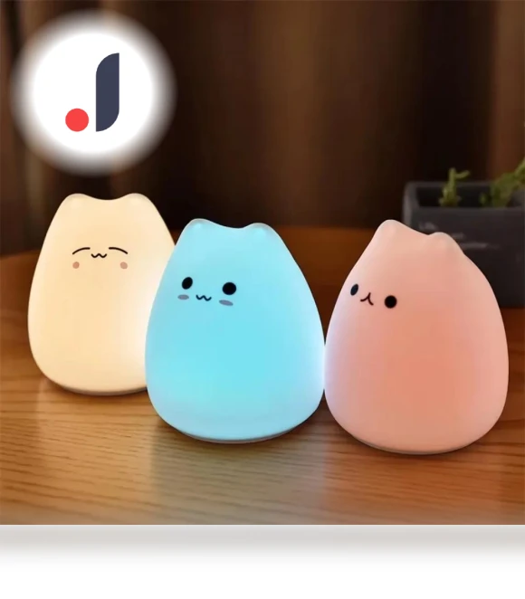 Silicone Touch LED Night Light — Night Lights, Comfort Homeware