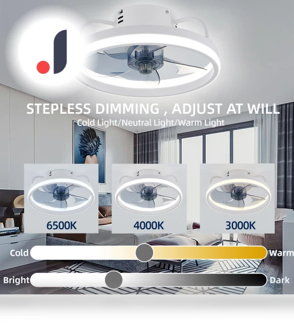 Smart Ceiling Fan with Lights — Ceiling Fans, Home Textile Home Decoration