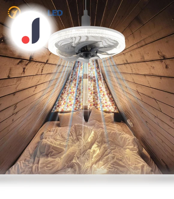 Smart Ceiling Fan with Remote Control and LED Lighting — Ceiling Fans, Build My Home
