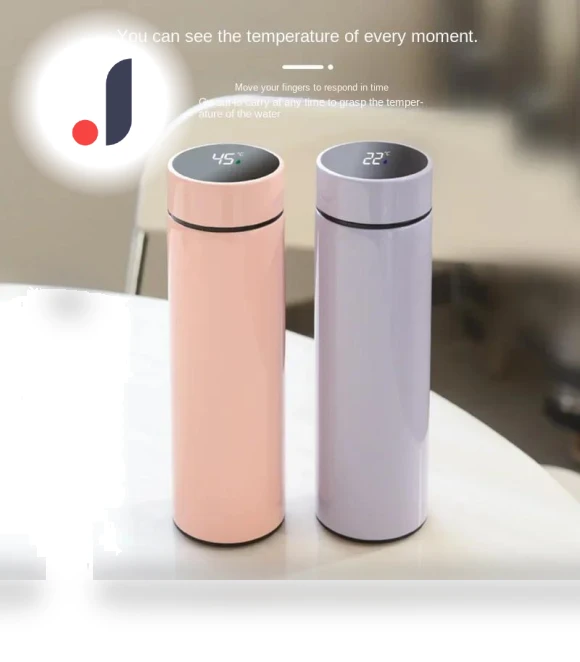 Smart Display Vacuum Insulated Stainless Steel Thermos — Thermoses, Home Furnishing Department Mall