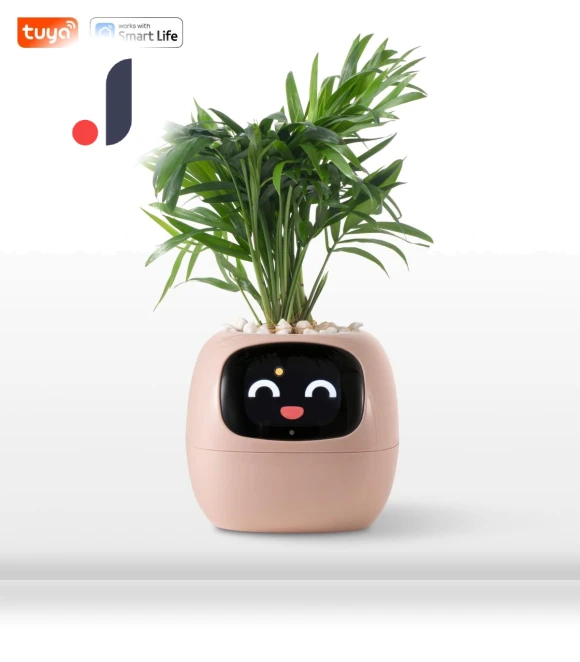 Smart Flower Pot for Pink Ivy — Artificial Plants, Build My Home