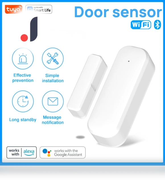 Smart Home WiFi Door and Window Sensor — Smart Home Hubs & Controllers, Build My Home