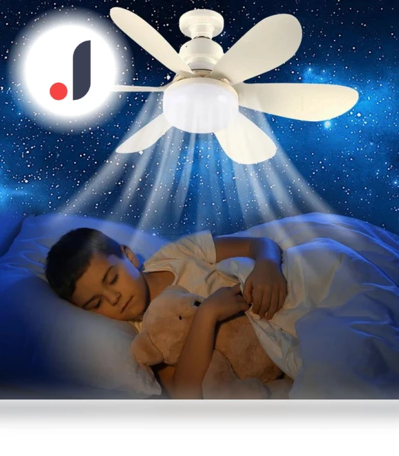 Smart LED Ceiling Fan with Adjustable Lighting — Ceiling Fan Lighting Solutions, Build My Home