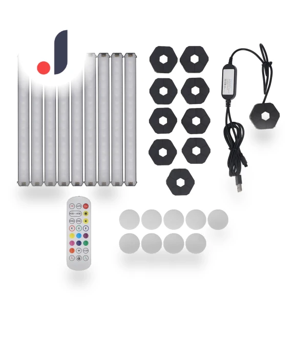 Smart WiFi RGB LED Wall Light Panels — LED Strips, ZuiyouBeauty