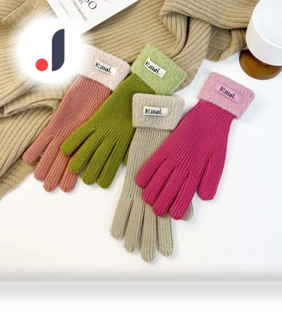 Touchscreen Knit Gloves — Gloves, XBHBAG