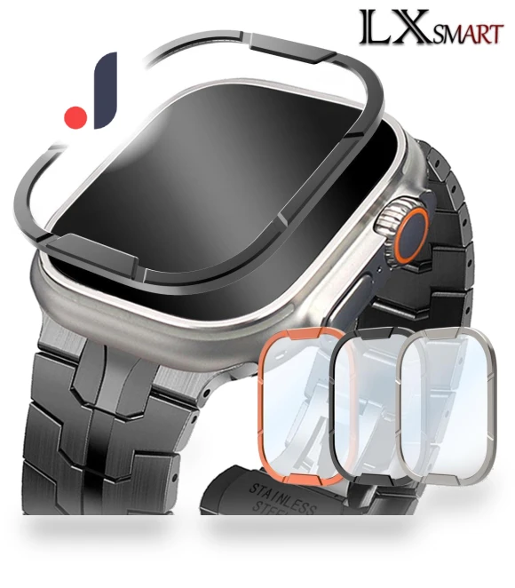Ultra2 Aluminum Alloy Armor Frame with Integrated Tempered Film — Smartwatches, Smarter than future