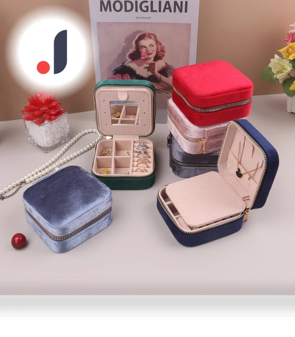 Velvet Multifunctional Jewelry Storage Box — Jewelry Organizers, Optimized General