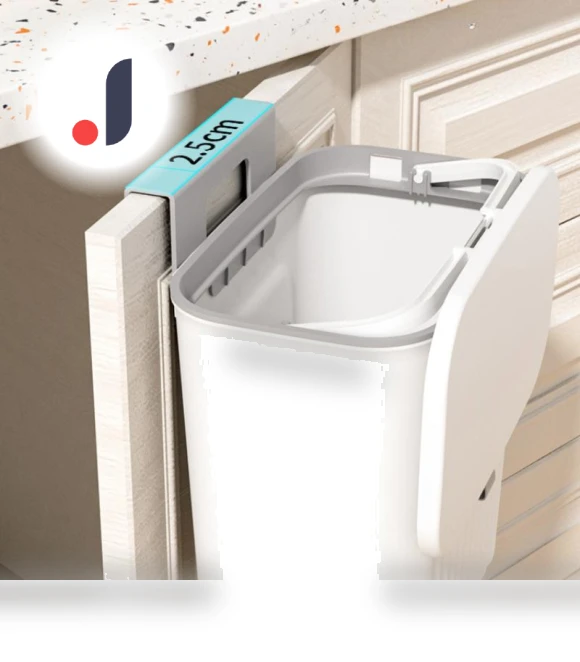 Wall-mounted trash bin — Kitchen Cans, Auto Home Solutions