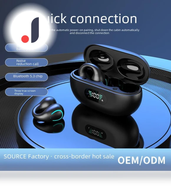 Wireless Bone Conduction Headphones — Over-Ear Headphones, Smarter than future
