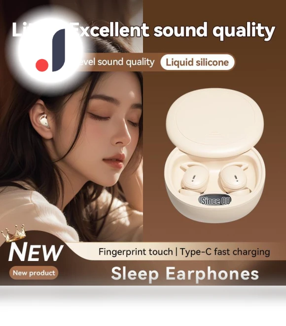 Wireless In-Ear Bluetooth 5.4 Sleep Headphones — In-Ear Headphones, Smarter than future