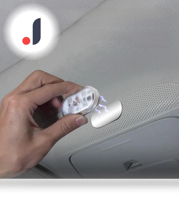 Wireless Sensor LED Car Interior Light — Light Kit, TopSky