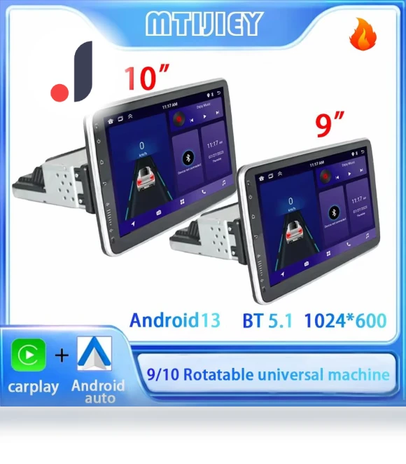 1din Android14 9/10 inch Car Stereo Radio — Stereo Receivers, HIMO Group