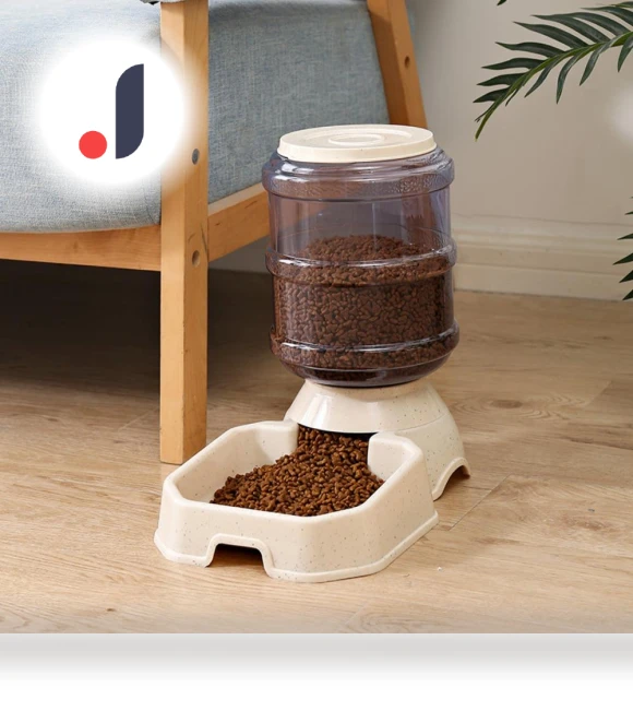 Automatic Pet Feeder and Waterer Bowl — Automatic Feeders, Build My Home