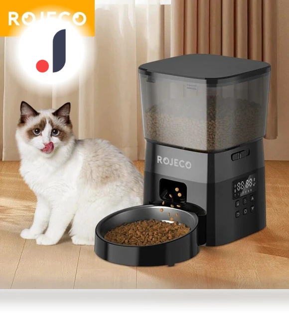 Automatic Pet Feeder — Automatic Feeders, ROJECO