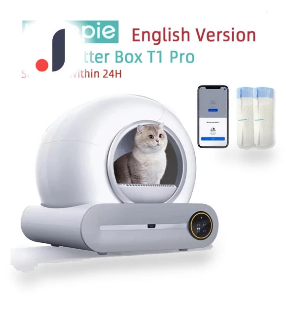 Automatic Smart Cat Litter Box — Waste Bins, Build My Home