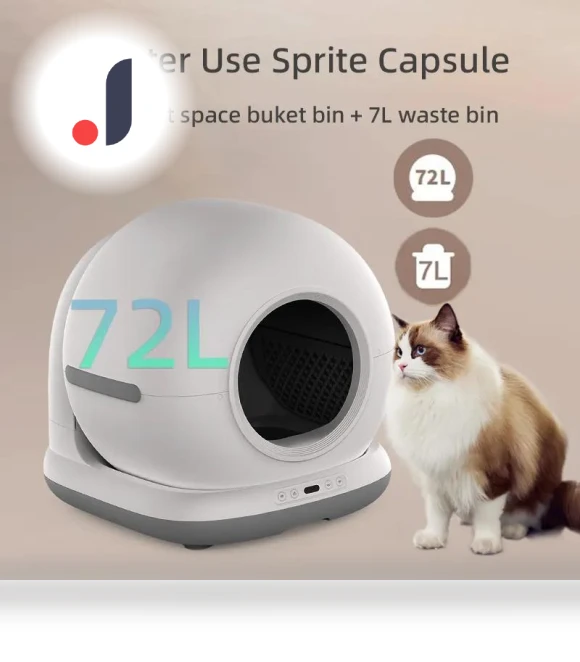 Automatic Smart Cat Litter Box — Litter Boxes, Build My Home