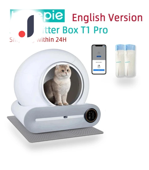 Automatic Smart Cat Litter Box — Litter Boxes, Tonepie