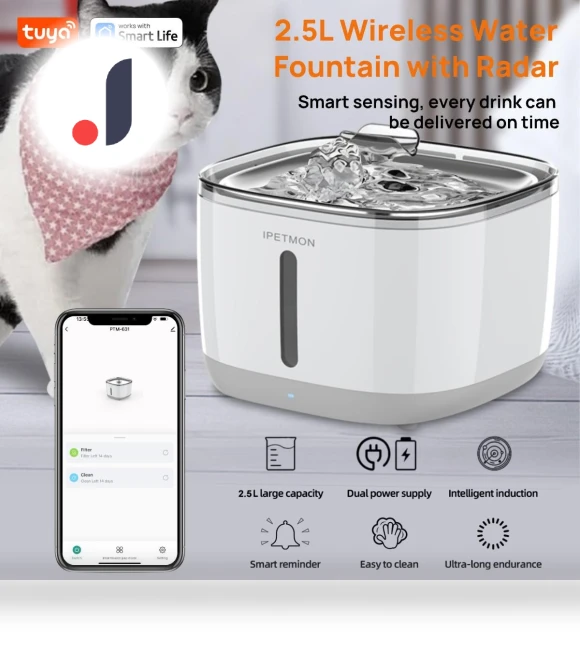 Automatic Water Dispenser for Cats and Dogs — Feeding Supplies, Build My Home