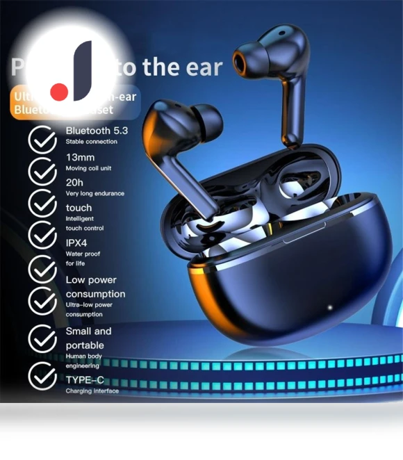 Bluetooth 5.4 Headphones — In-Ear Headphones, Junmaocun