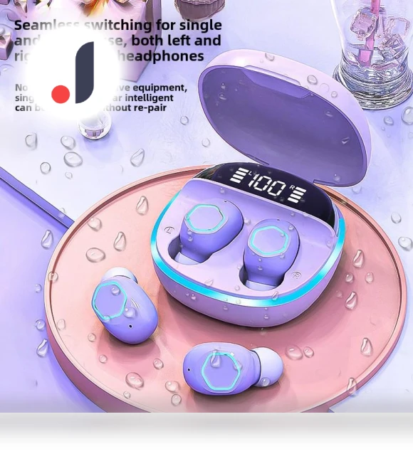 Bluetooth Headset — In-Ear Headphones, QUEED