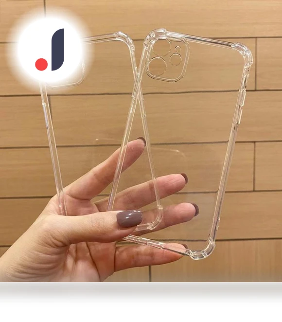 Clear Protective Phone Case — Basic Cases, Just Texture