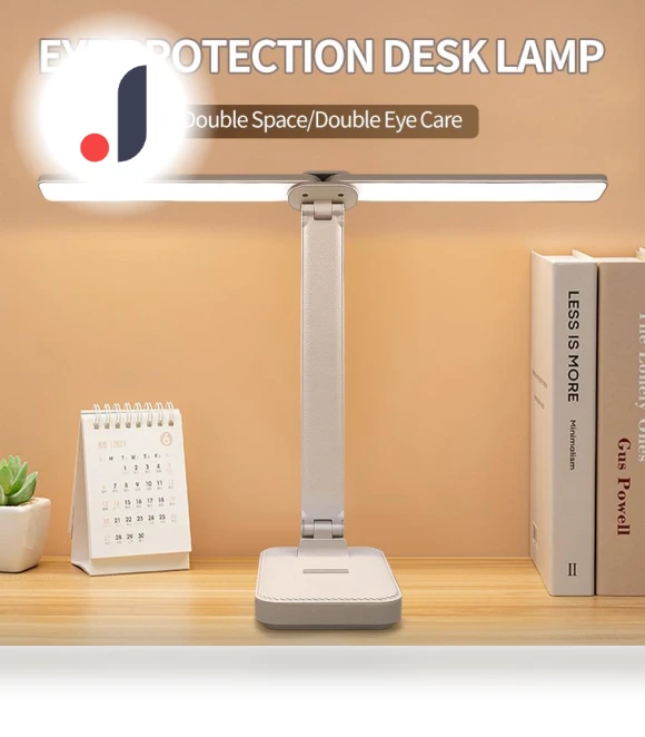 LED Desk Lamp with 3 Brightness Levels — Study & Desk Lighting, Intelligent Living Hall
