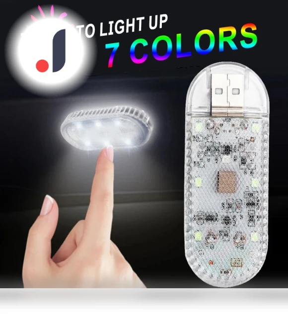 LED Touch Mini Light for Car Interior — Light Kit, Timeless Home