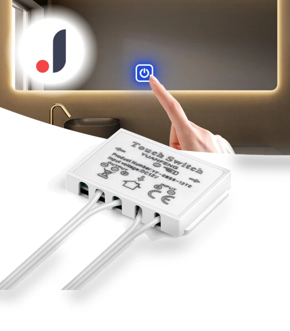 LED Vanity Mirror with Touch Dimmer Switch — Makeup, 888 Auto Parts Town