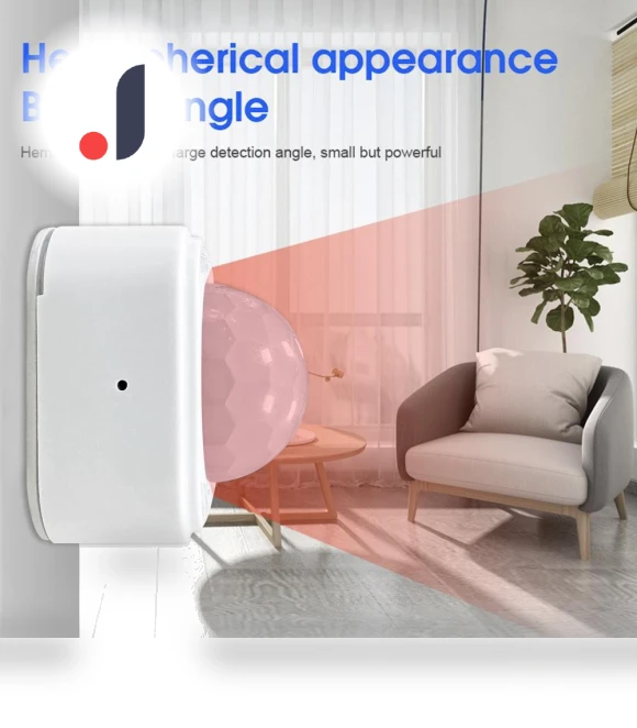 Mini Square Smart Home Motion Sensor — Motion Sensors, Tuya