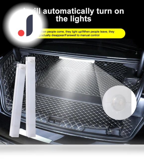 Rechargeable Car Sensor Light Panel — Courtesy Lamp, Timeless Home